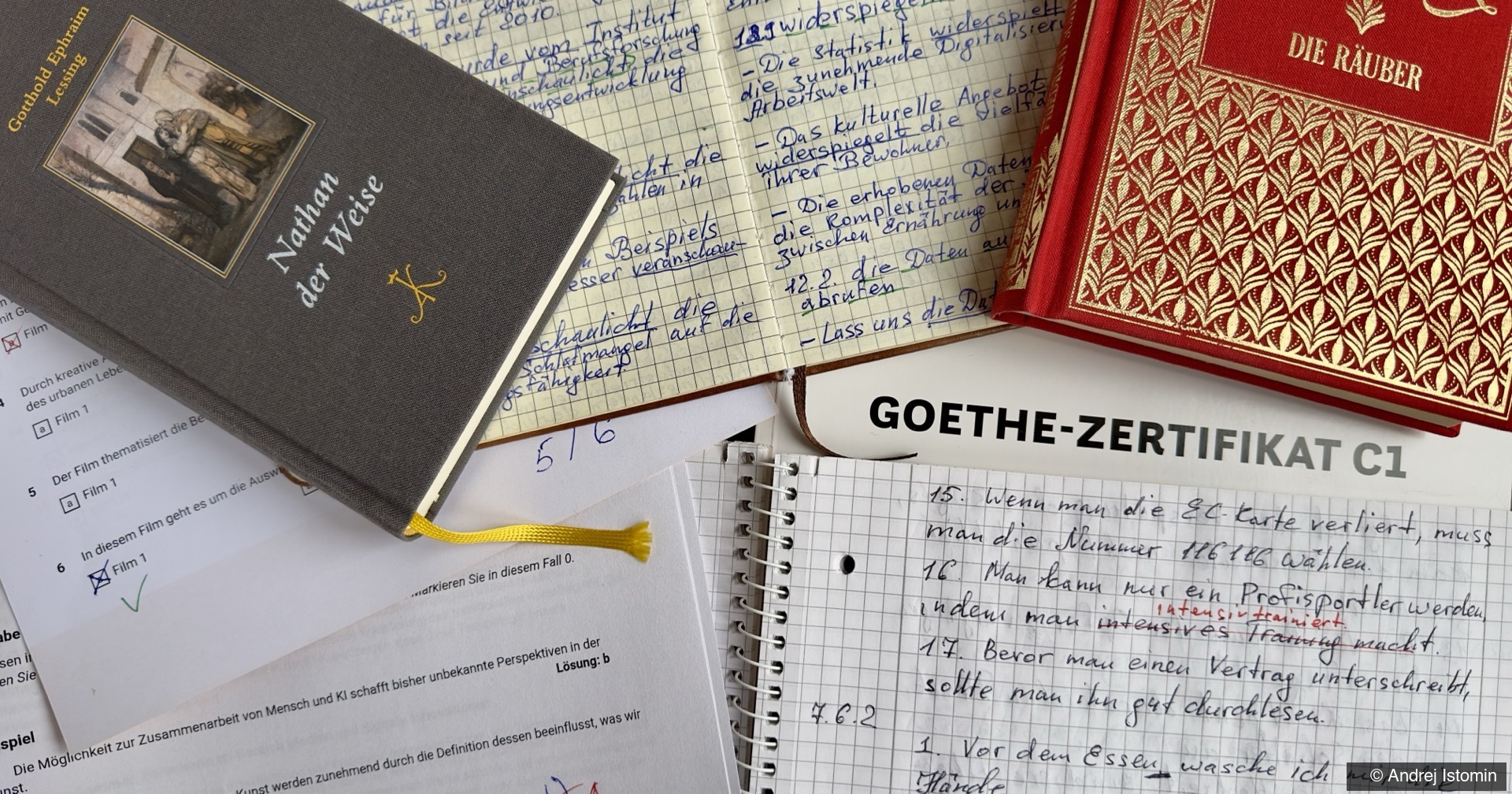 Preparations mess on the table